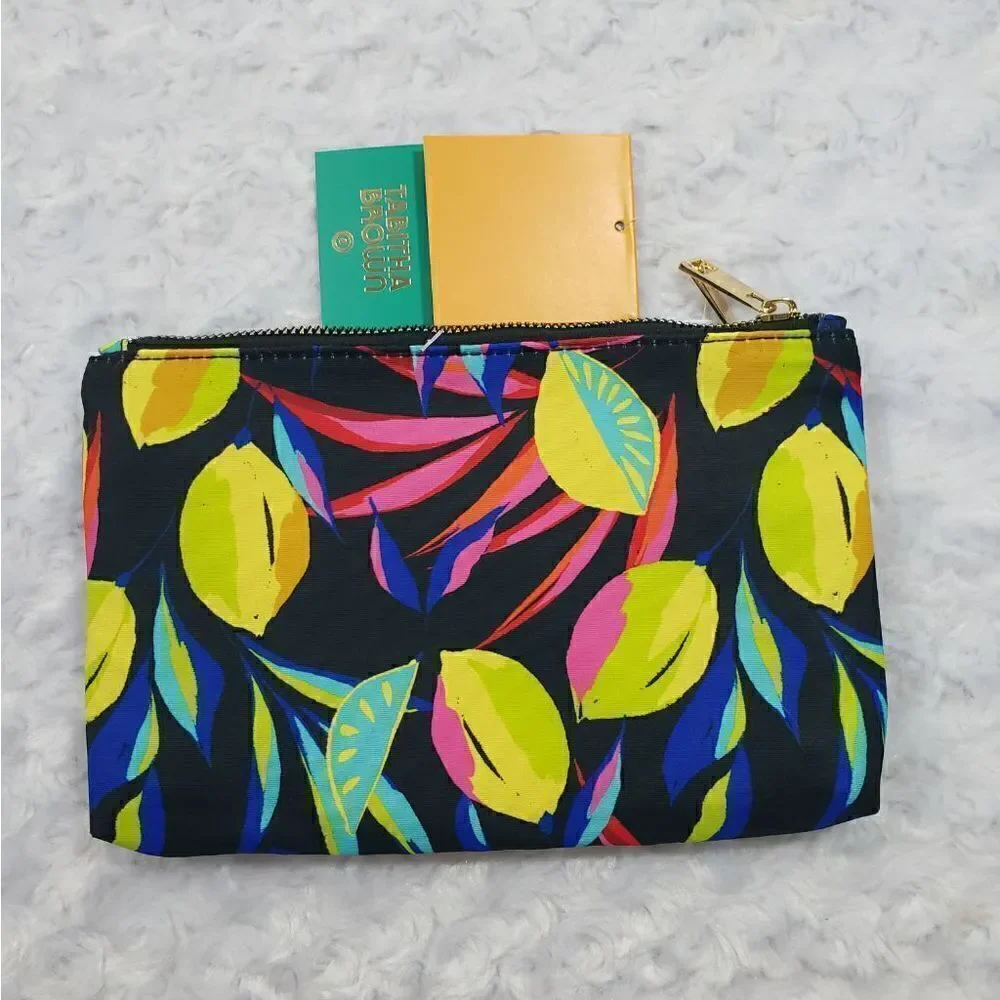 Lemon and Dot Accessory bags Limited Edition Tabitha Brown x Target